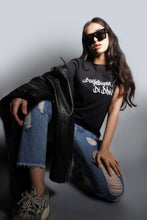 Load image into Gallery viewer, Punjabiyan Di Dhee Tshirt (Black)
